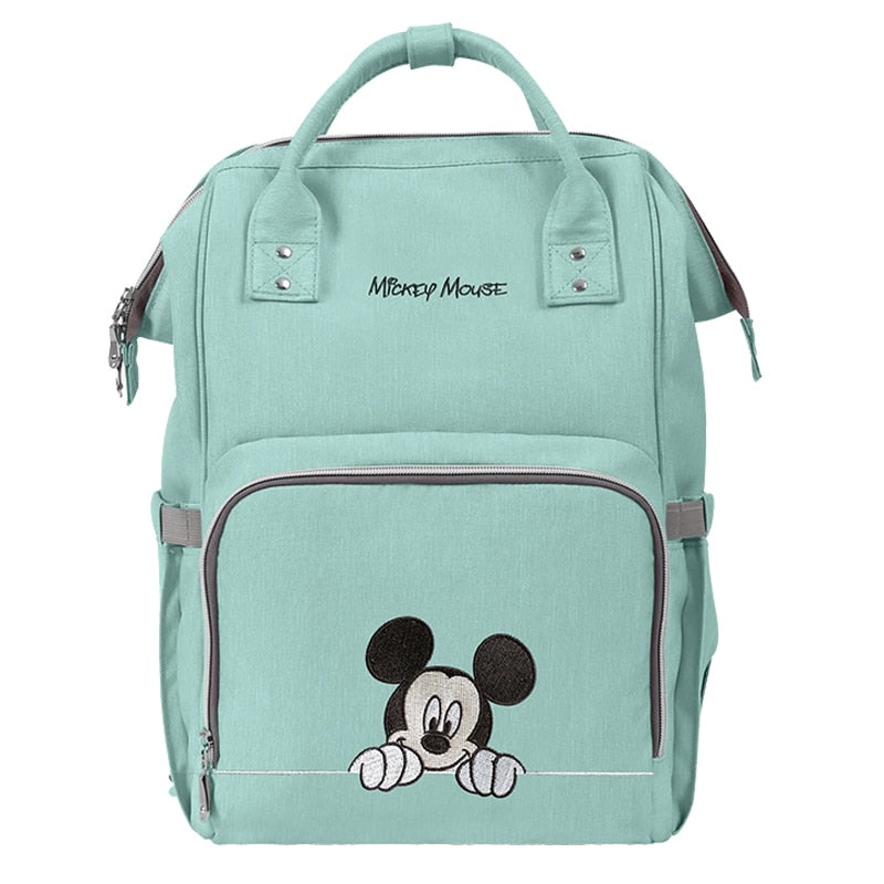 turquoise diaper bag