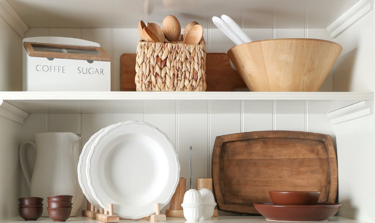 Make the Most of Your Small Kitchen with Creative Organizational Tips 2. Use baskets to store and contain