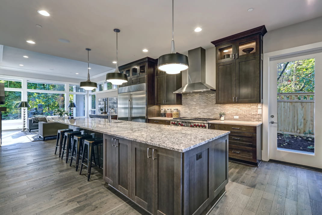 Hardwood Kitchen Cabinet