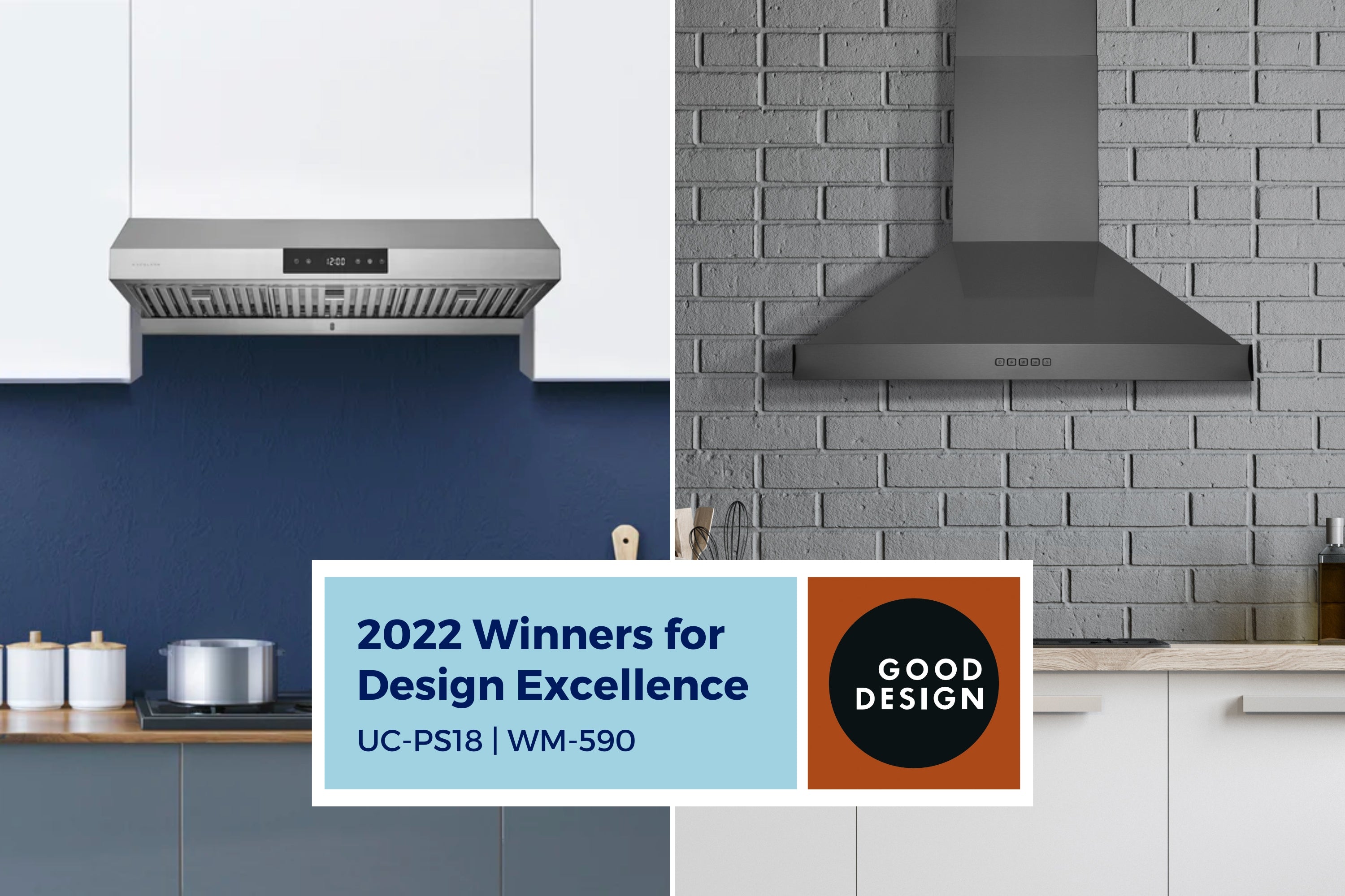 Hauslane UC-PS18 and WM-590 Win the 2022 GOOD DESIGN Award!