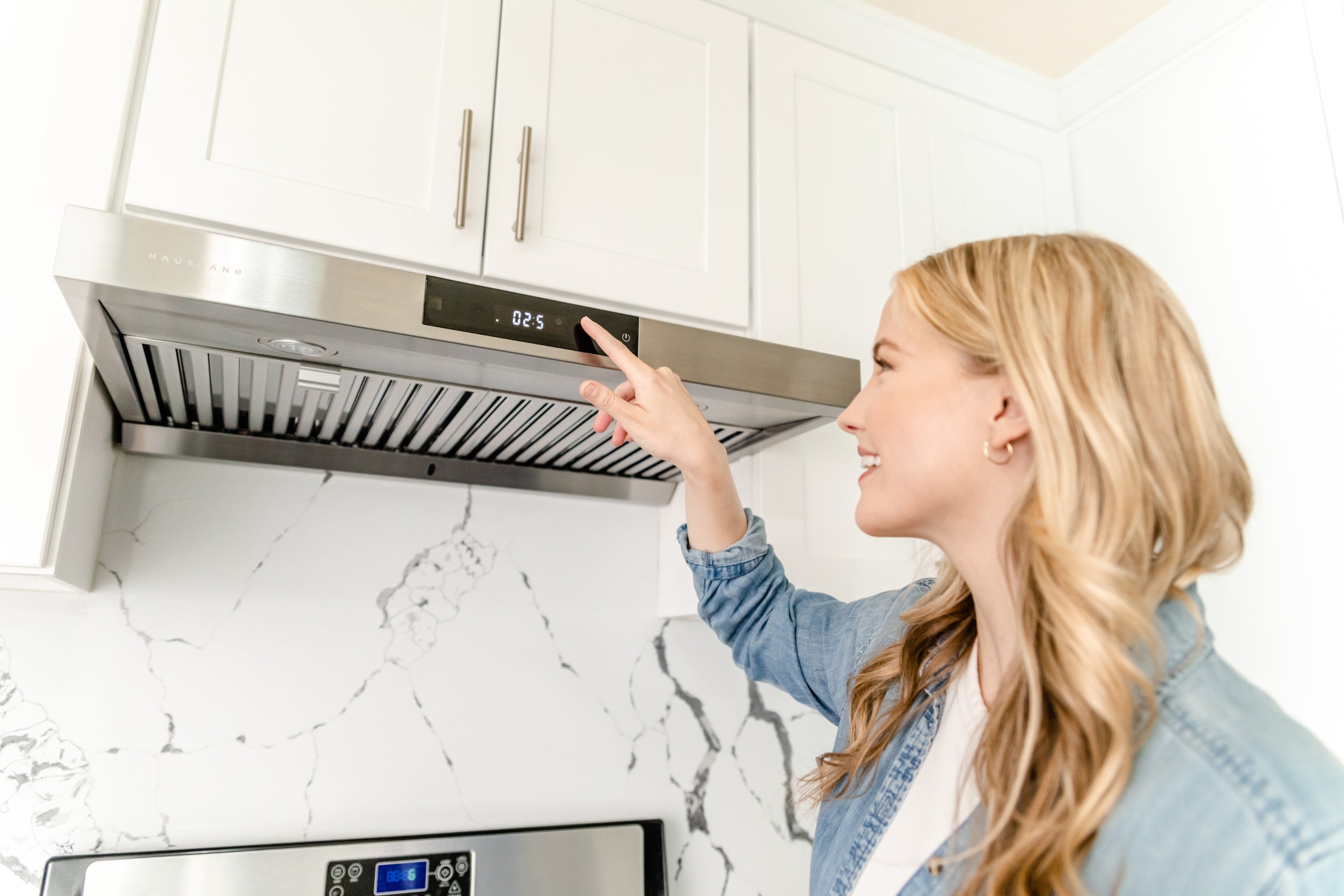 How to Set the Timer on Any Hauslane Under Cabinet Range Hood