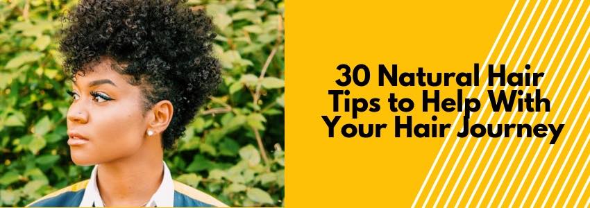 natural hair care tips