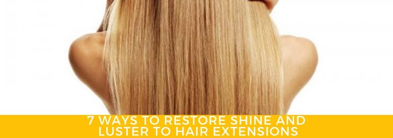 human hair extensions too shiny