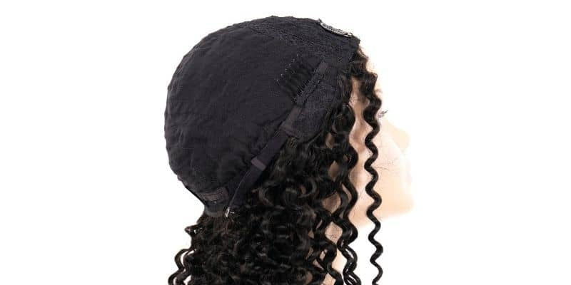 Private Label Kinky Curly U-Part Wig Clips Side