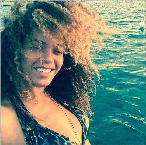 beyonce natural hair color