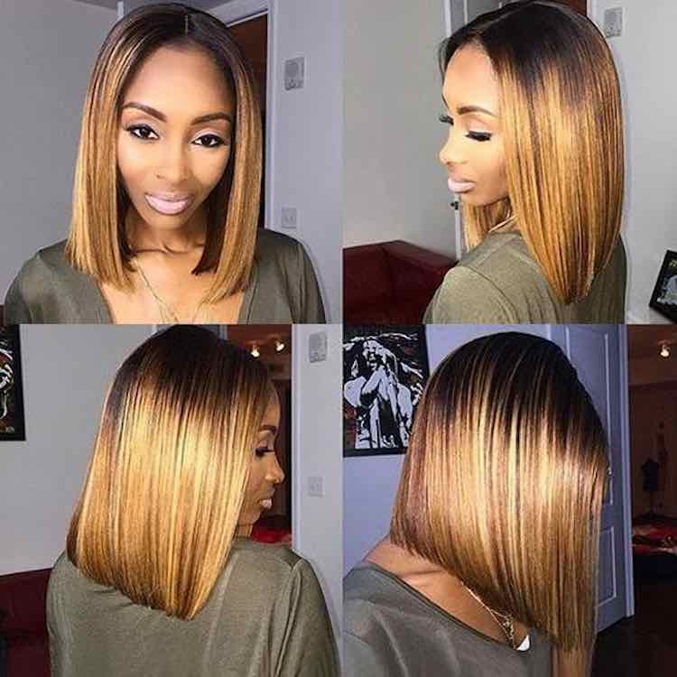 Middle part bob, Lace Closure Sew-in Sewin @foreignlove_hair | Long hair  styles, Quick weave hairstyles, Weave hairstyles