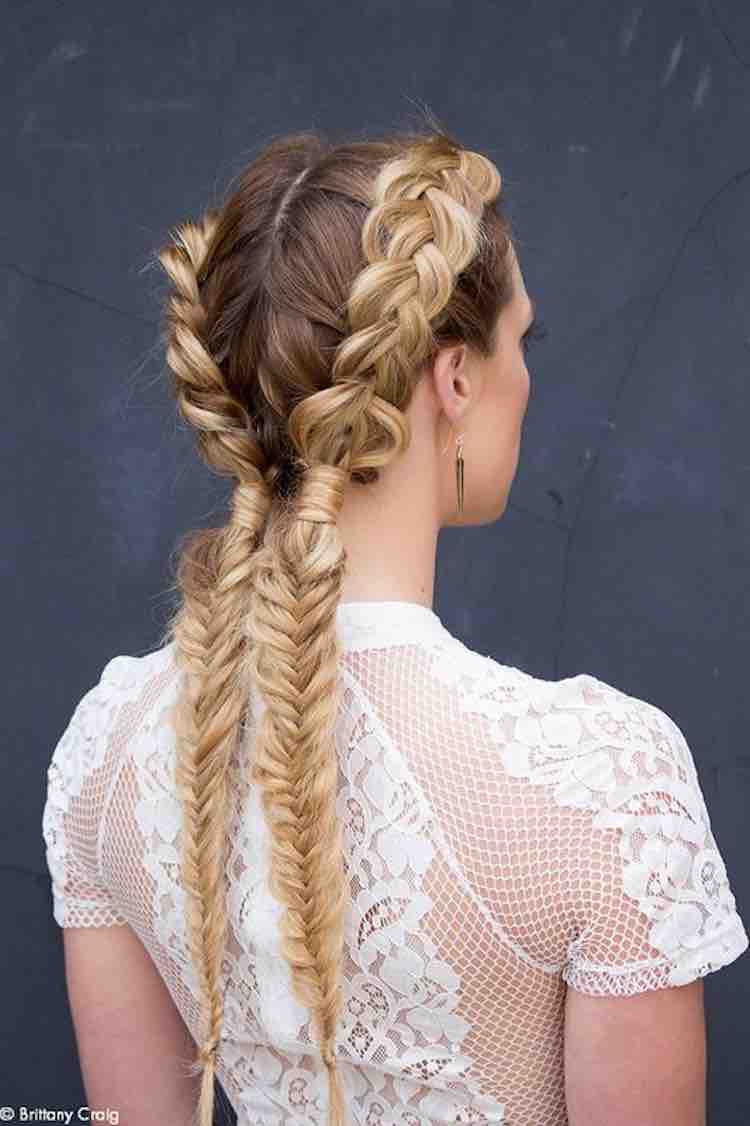 French Bohemian Braid