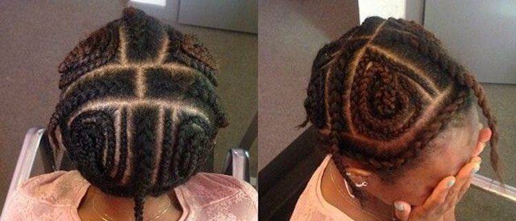 Vixen sew-in for braids