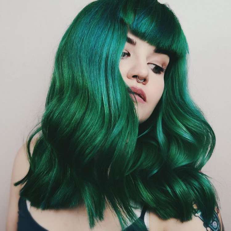 Green Hair Styles You Can Rock Right Now  KAYNULI