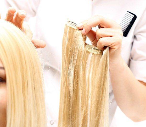 Installing Clip In Hair Extensions