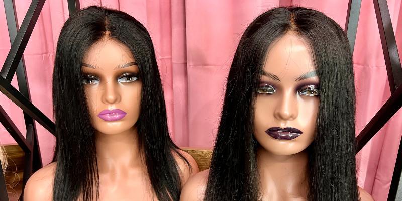 jet black glueless wigs