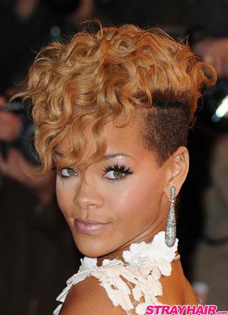 Rihanna with short hair at 19  24  rpopculturechat
