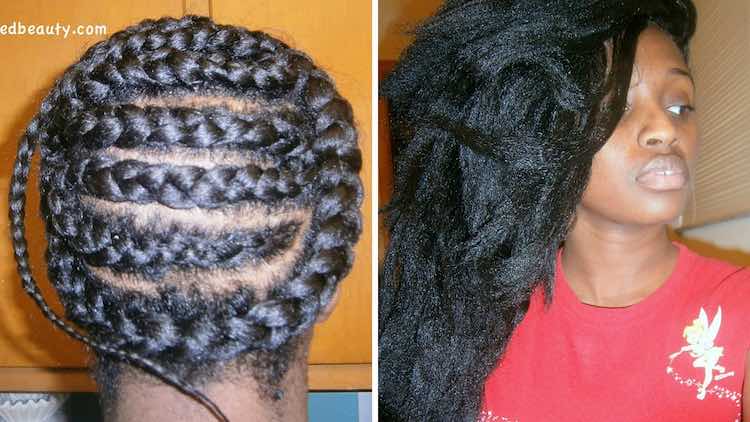 Zig Zag braid pattern