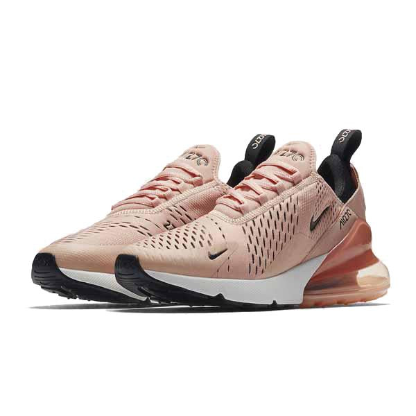 nike air max 270 flyknit pink white