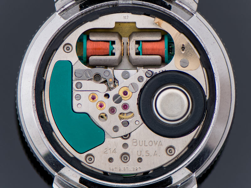 Bulova Accutron Astronaut Original Black Dial Stainless Steel Watch