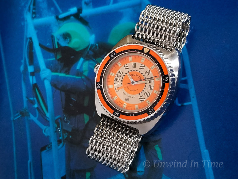 Aquadive Model 50 Electronic Depth Gauge Divers Watch