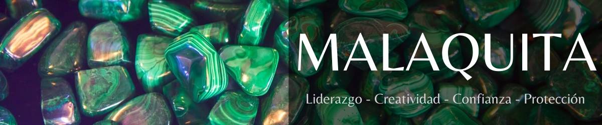 Piedra malaquita verde