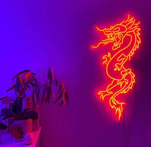 Dragon Neon Sign