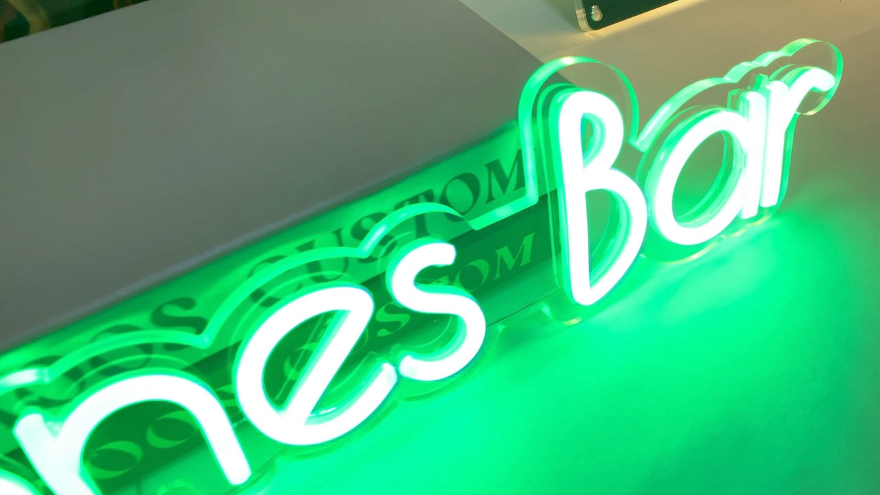 Is the backplate shape for custom neon signs really unimportant？ 1