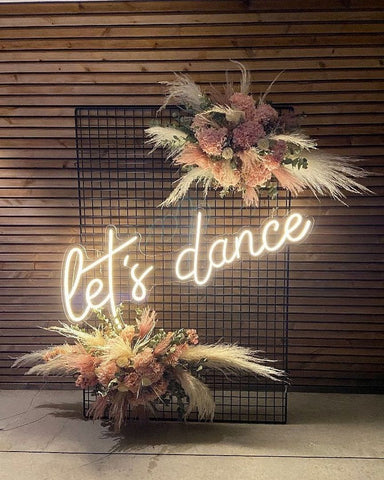 let's dance led neon sign