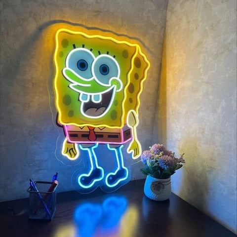 SpongeBob LED Neon Sign