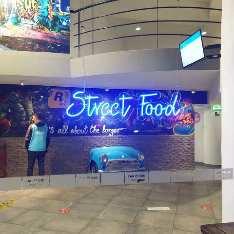 Street Food LED Neon Sign