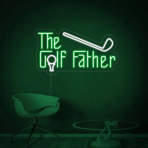 The Golf Father LED Neon Sign
