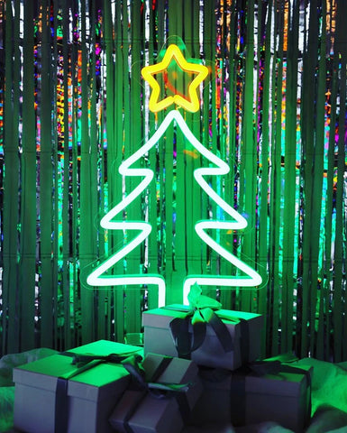 Christmas Tree Neon Sign