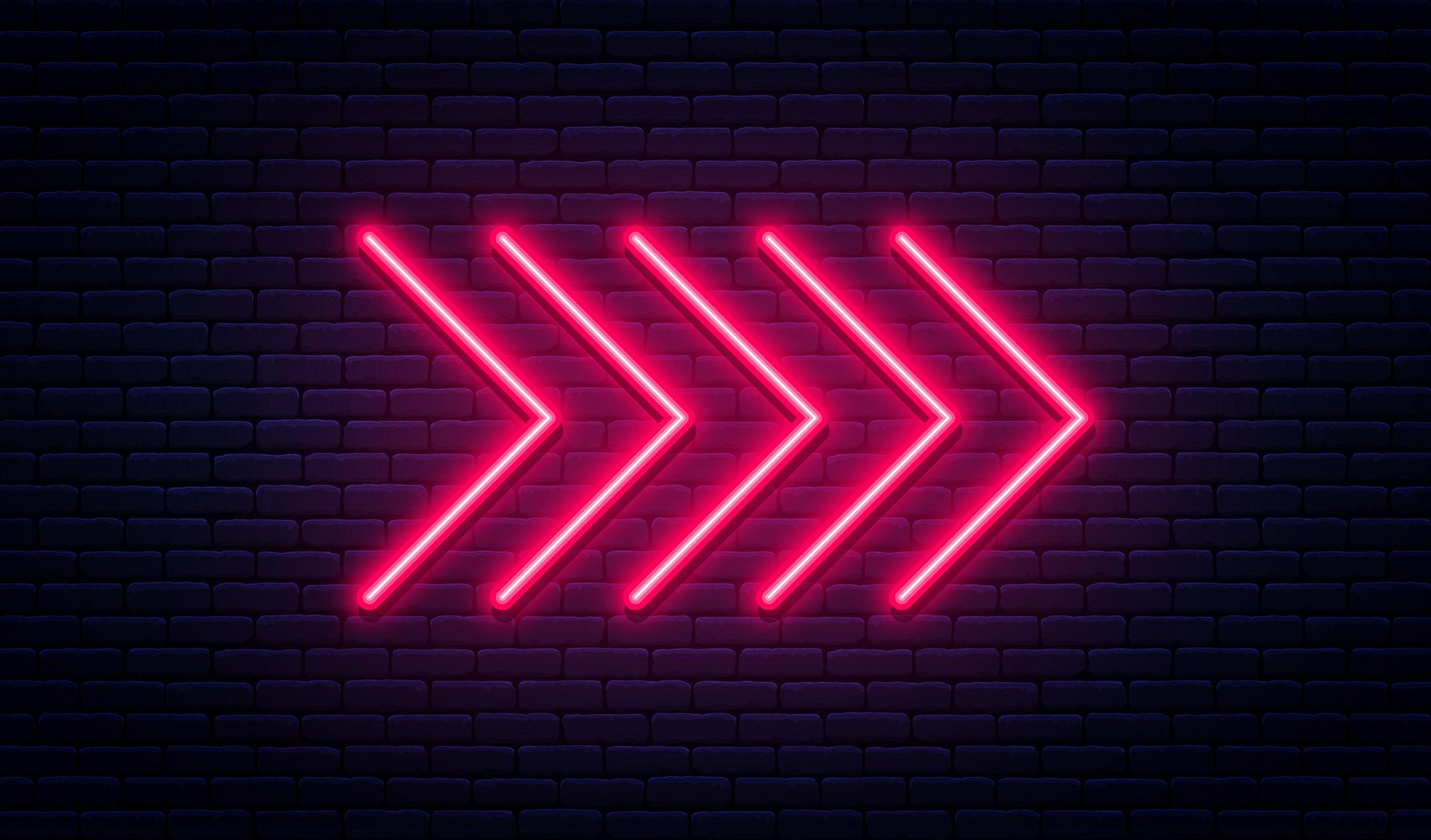 Arrow Pointer Neon Sign