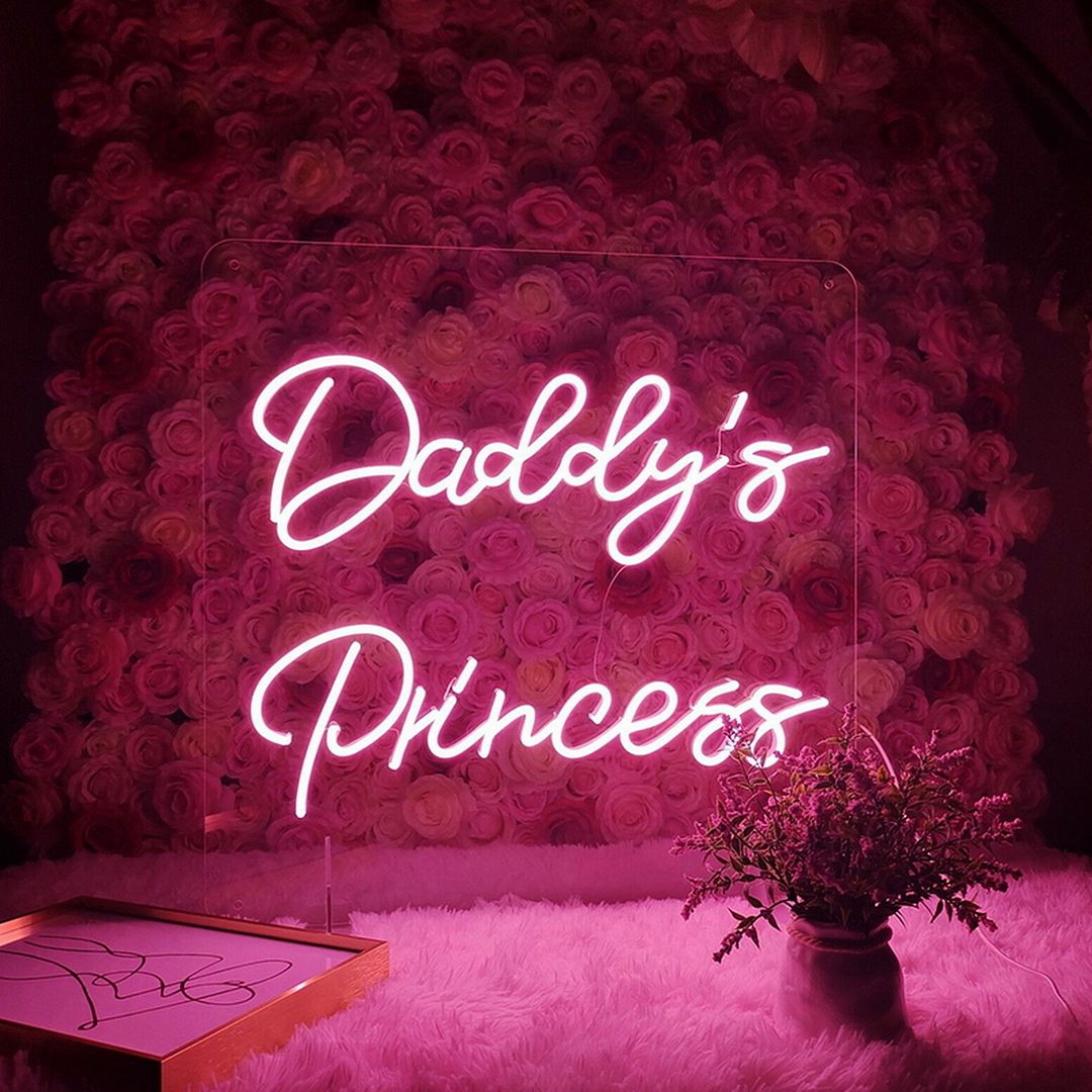 Daddy's Princess Neon Sign