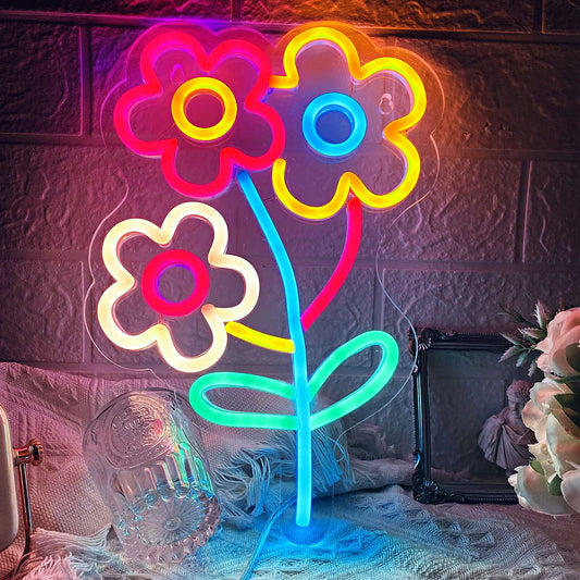 ZHZQWLJWJ Custom Neon Sign, Rose logo, Skeleton Holding Rose Neon Sign,  Death neon lighter, Flower Sign Hands Death Neon Light Room Led Neon Sign