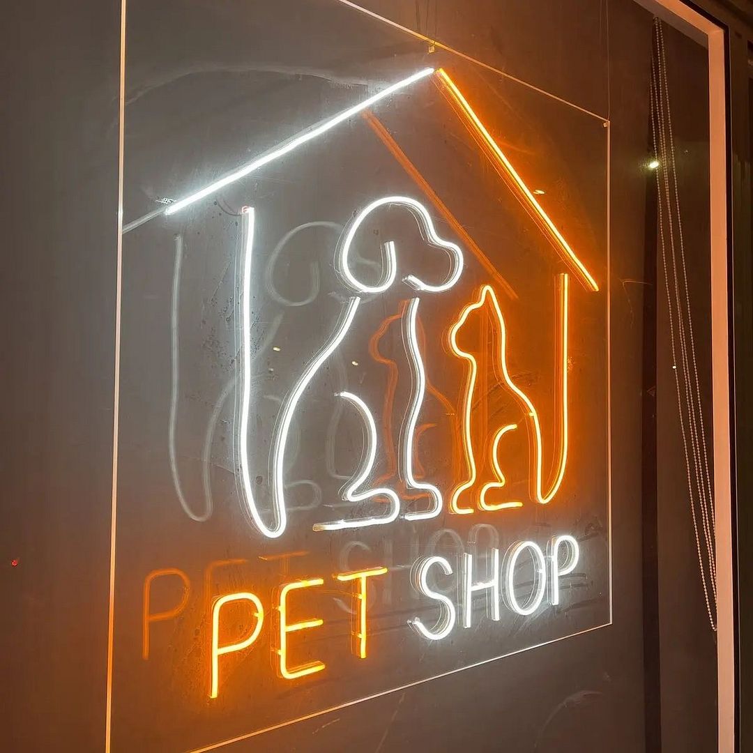 Pet Shop Neon Sign