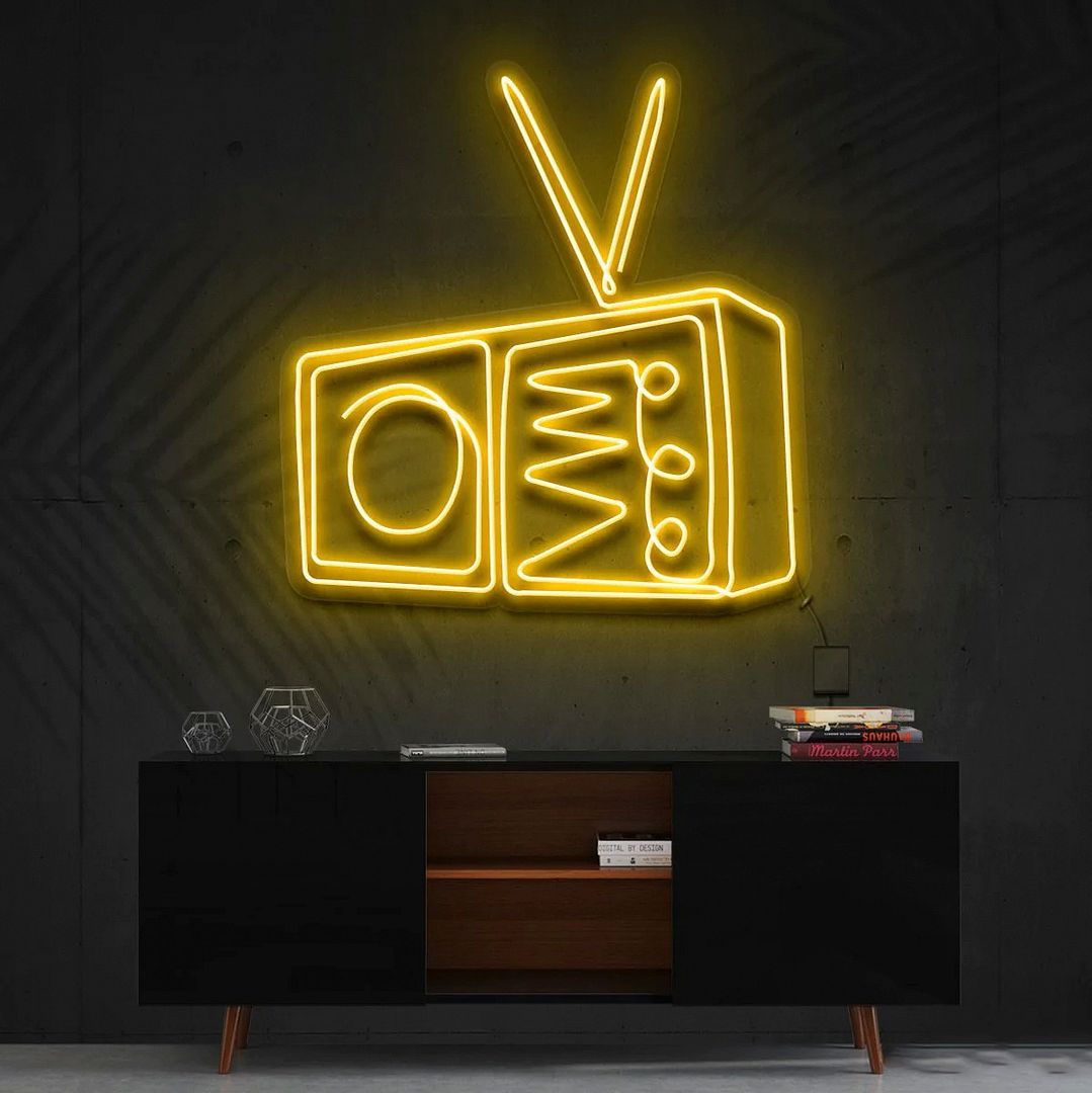 Vintage Radio Neon Sign