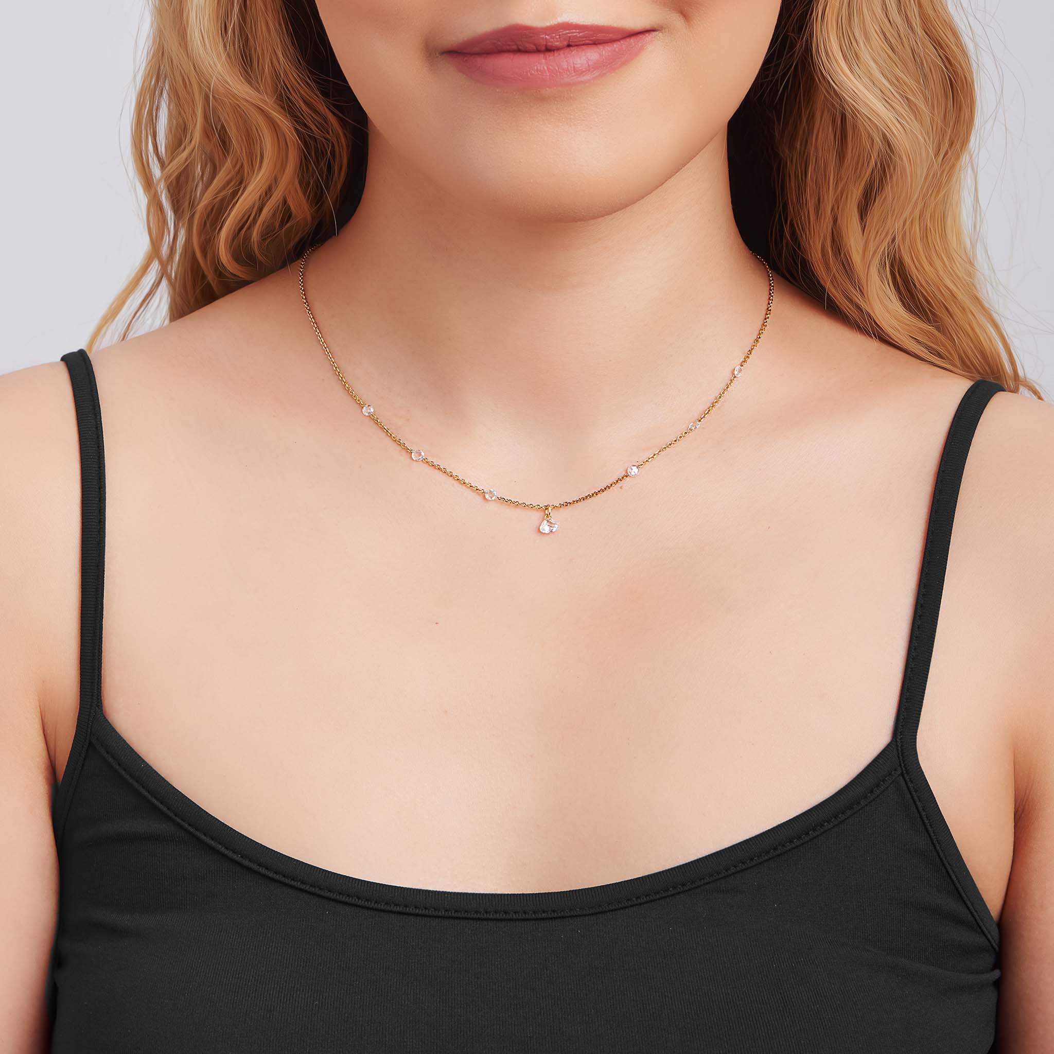Group-Shot-Rosette-Necklaces_18k Yellow Gold