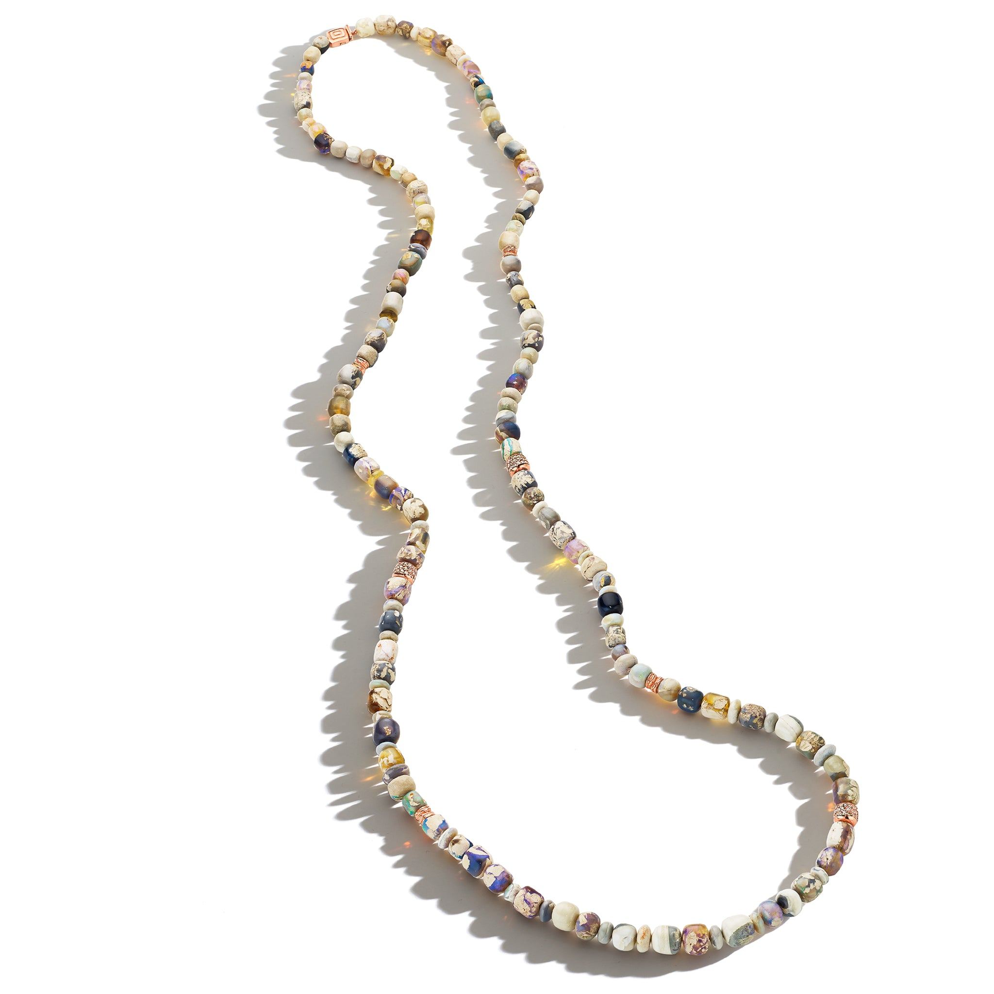 Wonderland Pastel Opal Bead Necklace