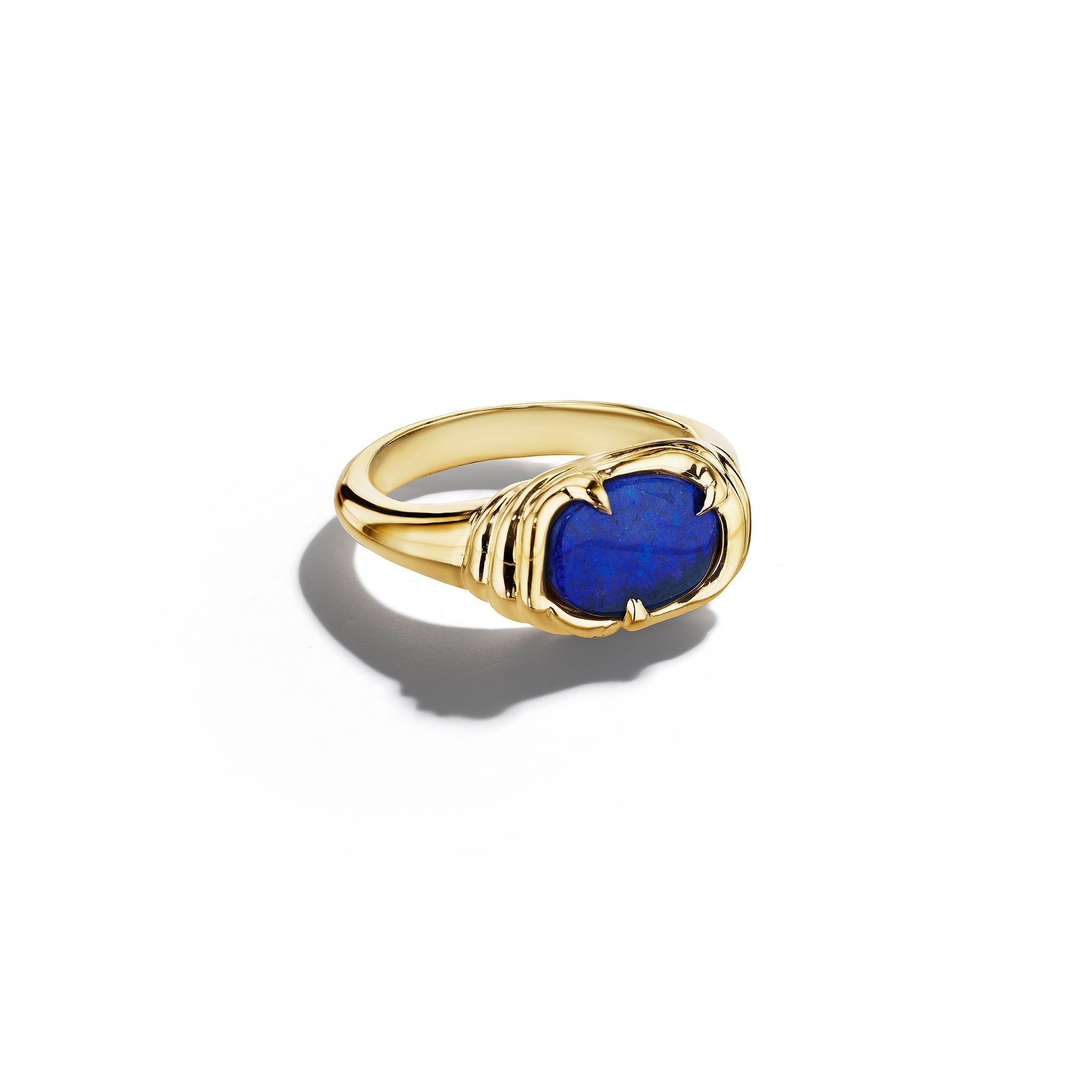ZoZo Midnight Blue Boulder Opal Ring