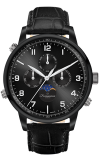 Globetrotter All-Black Moon Phase Nero™