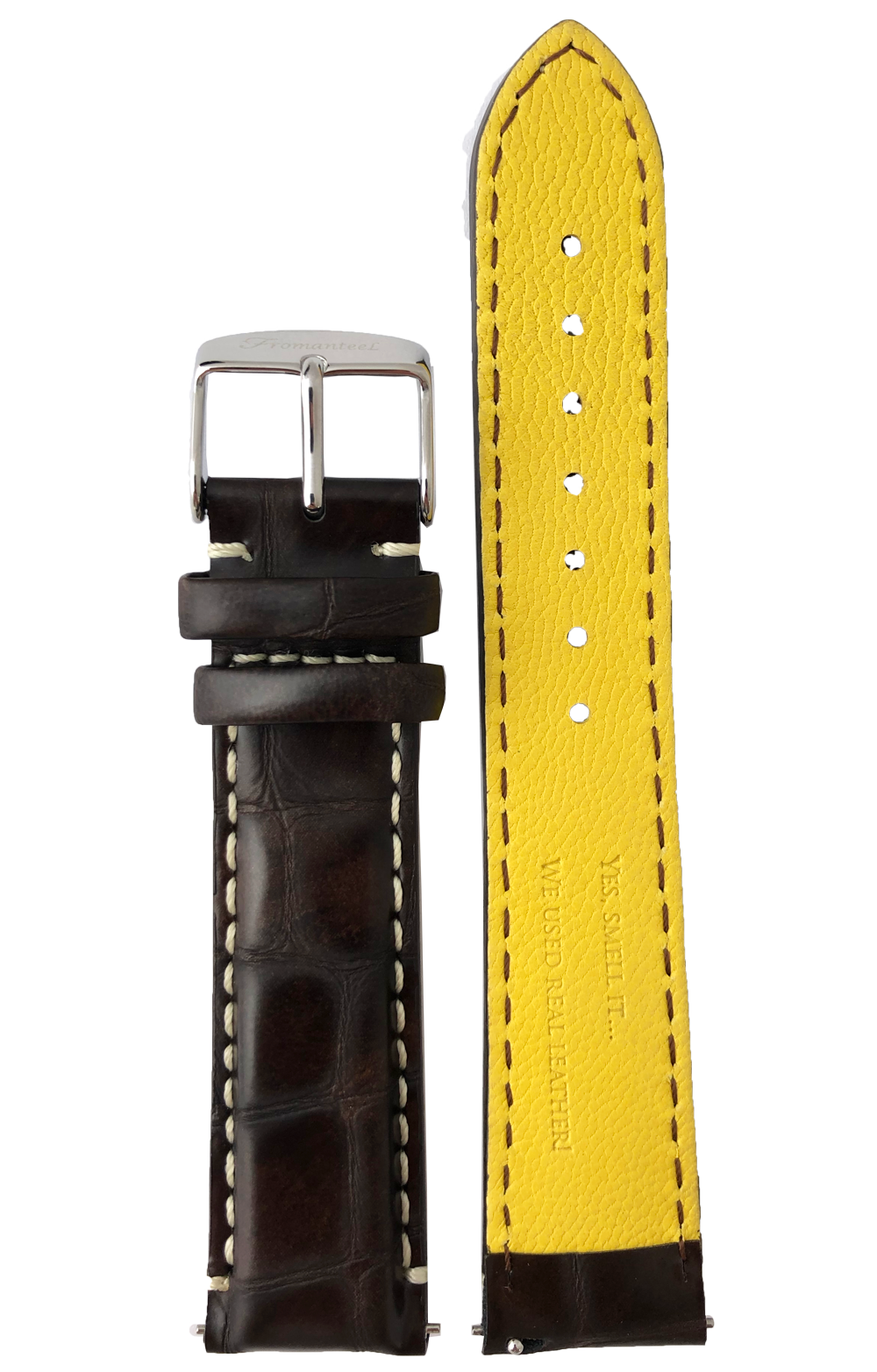 Interchangeable Top Leather Retro Brown Watch Strap