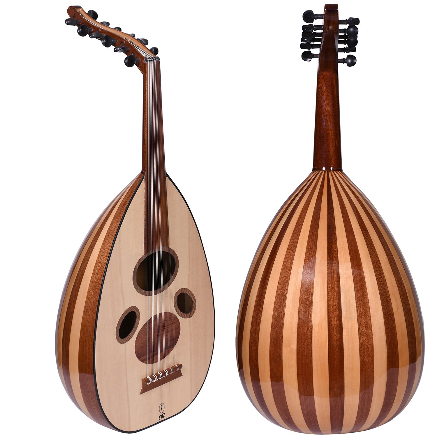 Professional Arabic Oud +Soft Case (Mahogany - Linden)