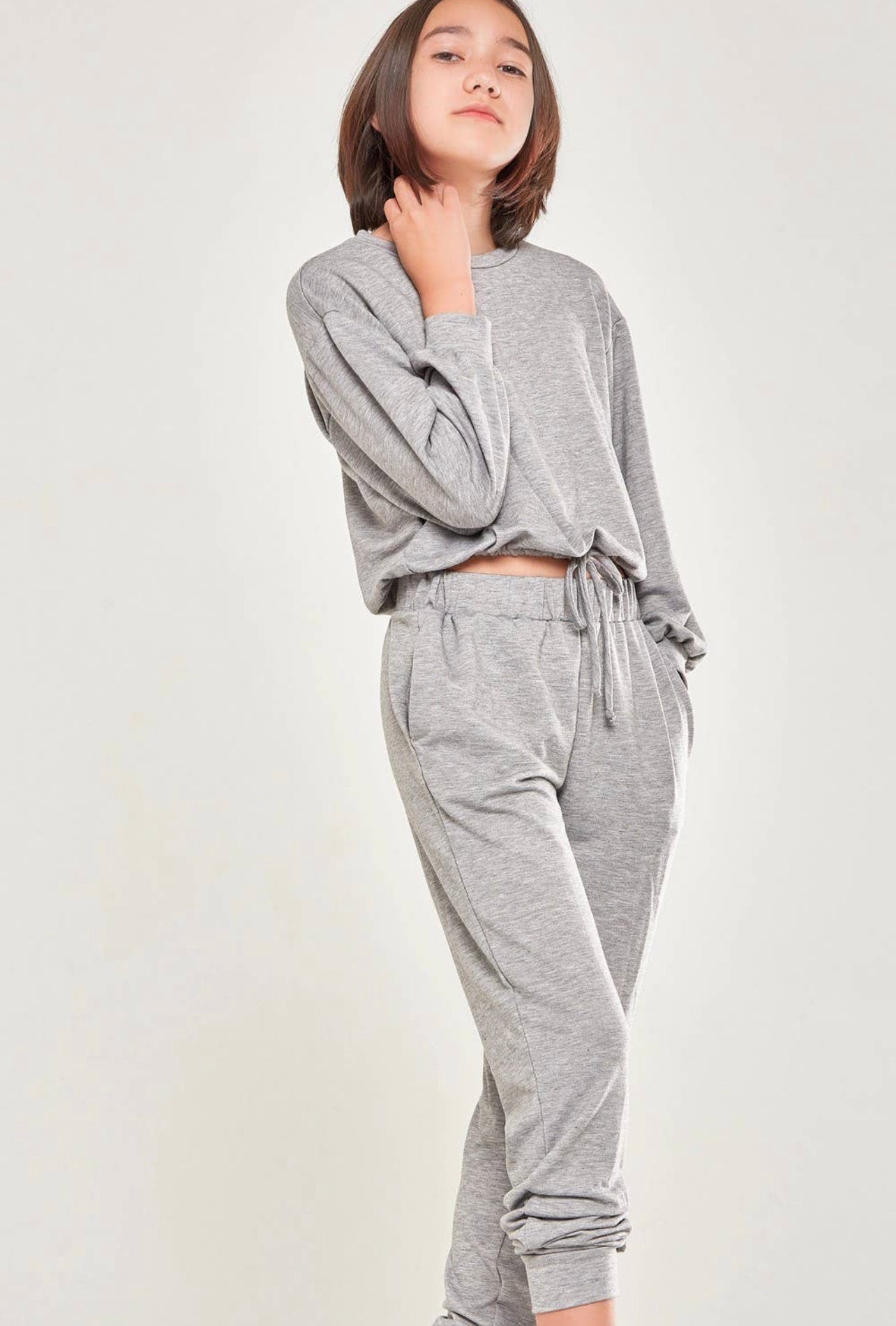 Crop Top and Jogger Set