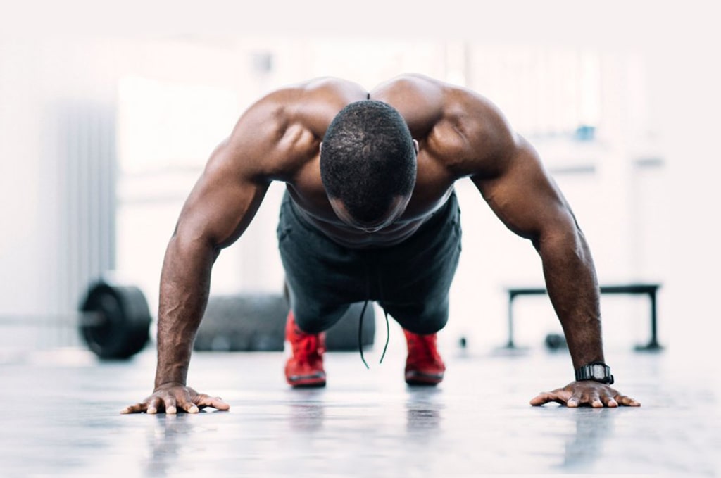 Man Working Out