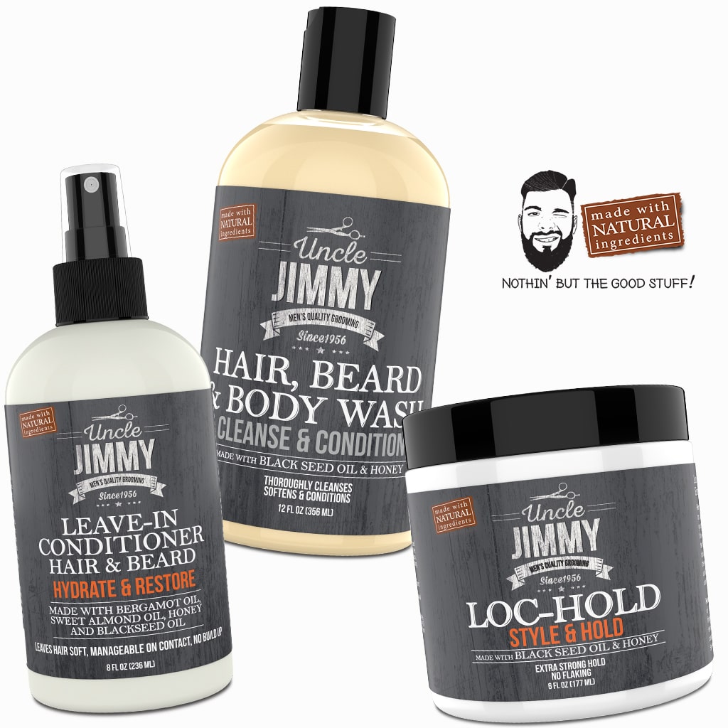 Dreadlocks For Men: How To Start and Maintain Loc Styles - Uncle Jimmy –  Uncle Jimmy Products