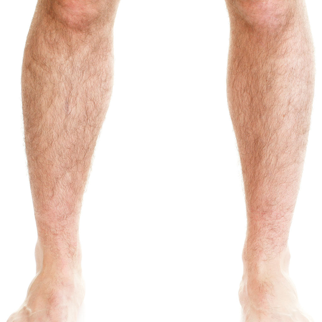 Male With Hairy Legs