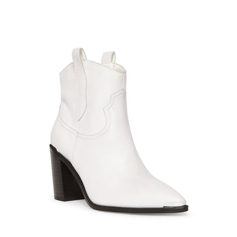 steve madden trista white leather