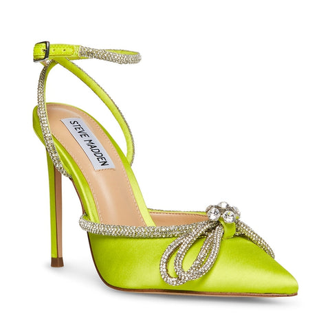 steve madden yellow pumps