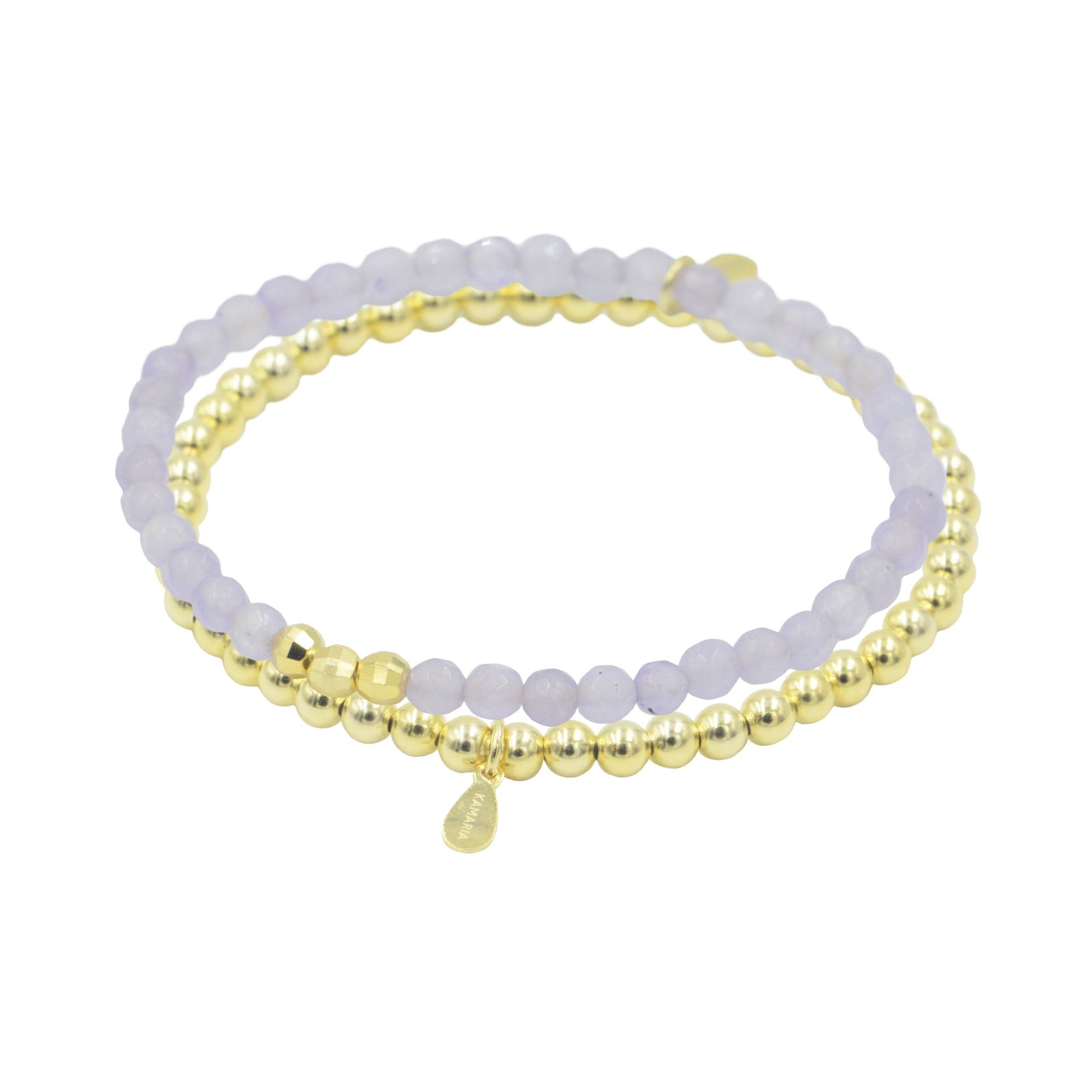 Adia Gemstone Stacking Bracelet - KAMARIA