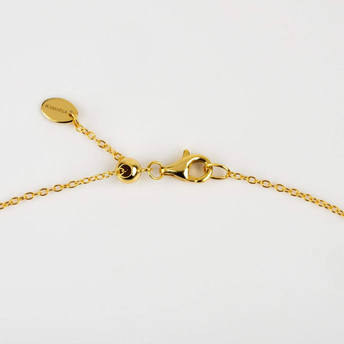 Double Slider Lariat Necklace With Long Bar - KAMARIA
