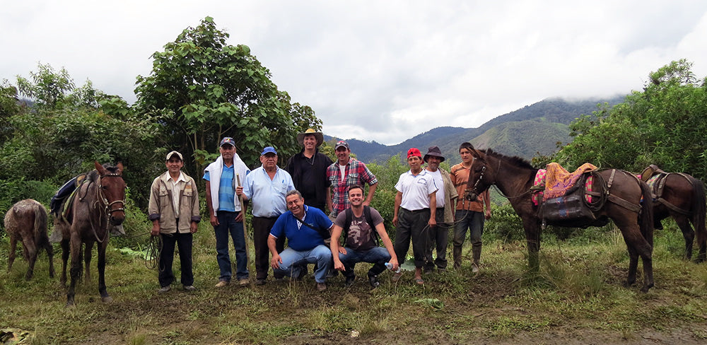 Group shot with some horses!