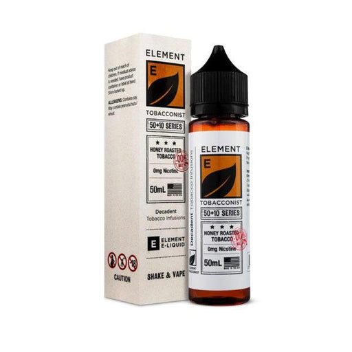 HONEY ROASTED TOBACCO BY ELEMENT 50ML 80VG - Eliquids Outlet