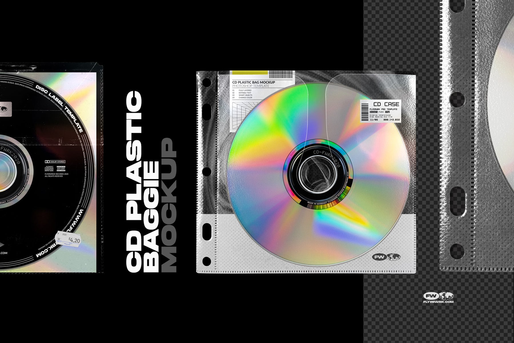 Download Cd Plastic Bag Mockup Flyerwrk